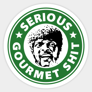 Serious Gourmet Coffee Sticker